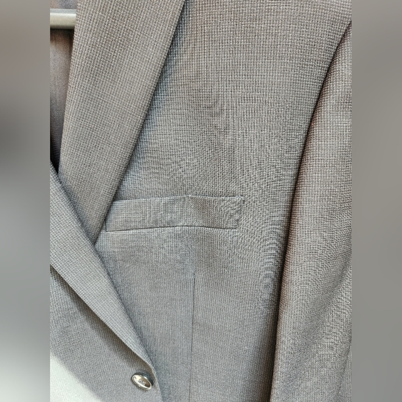 HP ⭐️ Calvin Klein Two-Piece Suit, Charcoal Grey, Size US 40 R - Picture 10 of 12